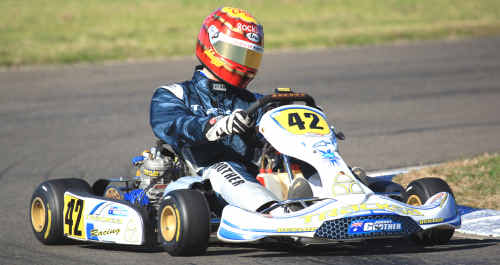 Johnny Grother has found a bit of form behind the wheel of his kart, winning the NT State Kart Titles over the weekend. Johnny Grother has found a bit of form behind the wheel of his kart, winning the NT State Kart Titles over the weekend.